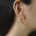 Women’s Jewelry Set Fashion Simple Temperament Versatile Personality Earrings Retro Twisted Copper Plated Ear Buckle Ear Ring Female Earrings_ipsvogv.com