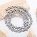 INS Style 8mm Wave Pattern Ice Crystal Necklace Niche Design High End Female Bracelet Personality Simple Clavicle Chain Hand Jewelry_ipsvogv.com
