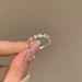 Silver Bow Line Female Xia Ins, Simple And Cool Style, Internet Celebrity, Index Finger Ring, Adjustable Opening Ring_ipsvogv.com