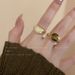 Irregular Bow Ring For Women In Autumn Winter, Light Luxury Cold Style, Opening Index Finger Ring, Fashionable_ipsvogv.com
