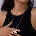 Fashion Creative Unisex Baseball Letter Stainless Steel Hip Hop Sports Necklace Sweater Chain_ipsvogv.com