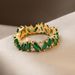 Cao Shi Japanese Style Light Luxury Trendy Geometric French Court Temperament Irregular Index Finger Queen Ring_ipsvogv.com