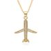 New Products Ins Style Hot Selling Fashion Personality Aircraft Aircraft Female Pendant Necklace_ipsvogv.com