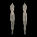 Unisex New Small Jewelry Wholesale Popular Exquisite Claw Chain Rhinestone Tassel Earrings Earrings Trend_ipsvogv.com