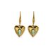 Unisex Spring And Summer INS Retro Gold Plated Sweet Small Fragrance Style Colorful Ear Hook Earrings_ipsvogv.com