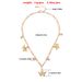 European And American Cross-border Jewelry, Simple Temperament Angel Rhinestone Pendant Necklace, Fashionable And Popular Three-to-one Chain Necklace_ipsvogv.com