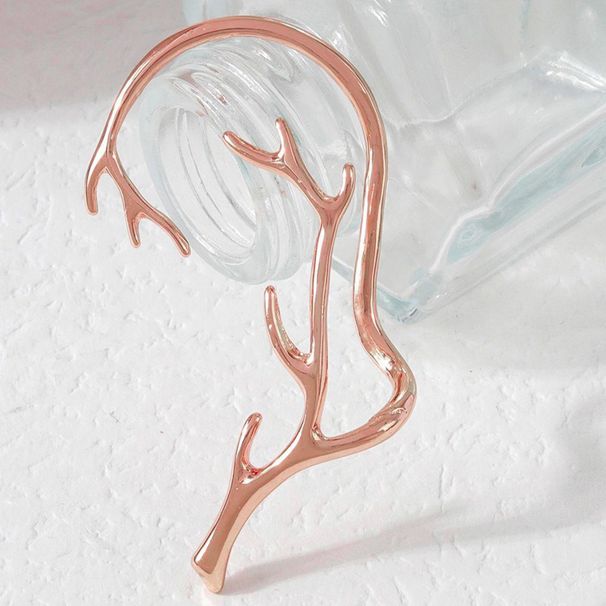 Unisex Hot Sale Geometric Antler Earrings For Women Fashionable And Stylish Earrings Round Earrings For Women_ipsvogv.com