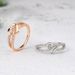 Fashion heart shaped women's engagement ring zircon micro inlaid real gold plated_ipsvogv.com