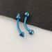 12 Piece Set Stainless Steel Eyebrow Nail Eyebrow Ring Lip Nail Nose Nail Piercing Jewelry_ipsvogv.com
