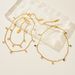 Women’s Jewelry Set Fashion INS New Fashion Trend Travel Color Zircon Titanium Steel Bracelet Anklet_ipsvogv.com