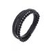 Hot selling natural stone volcanic stone leather bracelet, multi-layer men's leather woven bracelet_ipsvogv.com