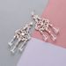 Handmade Bride Rhinestone Flower Bridal Earrings Accessories_ipsvogv.com