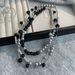 Long Pearl Splicing Multi Layered Necklace For Women, Fashionable, High End, Light Luxury, Sweet Temperament, Versatile Clavicle Chain_ipsvogv.com