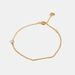 Gold Plated Diamond Simple Bracelet For Women Ins Cold Style Geometric Hand Jewelry_ipsvogv.com