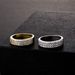 Summer INS Style Simple 3 Row Diamond Ring Ladies Trendy High End Hand Jewelry Couple Index Finger Ring_ipsvogv.com