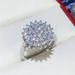 Cao Shi Jewelry Fashion Luxury Micro Inlaid Women's Sky Stars Full Of Advanced Sense Ring_ipsvogv.com