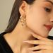 Fashionable Minimalist High-End Metal Earrings With Elegant Temperament_ipsvogv.com