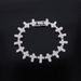 Unisex Hot Selling Small Cross Diamond Cuban Chain Men's Necklace Cool Trendy Hip Hop Clavicle Chain Necklace Accessories_ipsvogv.com