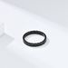 Ins niche square diamond titanium steel women's ring ring fashion temperament wear simple single tail ring hand jewelry_ipsvogv.com
