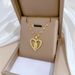 Love 【 】 Head Light Luxury Charm Gorgeous Full Diamond Necklace Women's Versatile Clavicle Titanium Steel Chain 【 】_ipsvogv.com