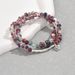Ladies' Wind Beaded Bracelet with Personalized Flower Pattern Design, Unique Handstring, Versatile Jewelry_ipsvogv.com