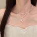 French Style Simple Irregular Pearl Necklace For Women With A Light Luxury And High-end Feel, Niche Design, Double-layer_ipsvogv.com