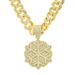 Trendy people full of diamonds, snowflake pendants, Cuban chain accessories, hip-hop nightclubs, personalized bouncing_ipsvogv.com