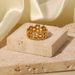 fashion personalized women's non-fading ring gold-plated hollow watch band ring niche ins titanium steel bracelet_ipsvogv.com