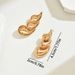 Simple Women's Water Drop Earrings Niche Comma Design High End Earrings Cross Border Hot Sales Geometric Earrings_ipsvogv.com