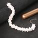 Fashionable And Minimalist Hand Accessories With Irregular Broken Shells, Natural White Moonlight Bracelet For Women_ipsvogv.com