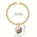 Ins Trendy Hip-Hop Full Diamond-Inlaid Eight-Character Symbol Pendant Quirky Men's Necklace_ipsvogv.com