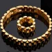Golden Stainless Steel Men's Bracelet For Men 10MM Wide Watch Chain Ladies Female Bracelets Wholesale Boys Jewellery_ipsvogv.com