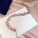 Rose Gold Plum Blossom Bracelet Female Element Crystal Flower Bracelet Female_ipsvogv.com