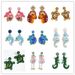 Creative animal series earrings Personalized handmade rice beads cute earrings Ladies daily wear_ipsvogv.com