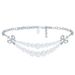 Empress Dowager Xi, full of diamonds, bow and pearl patchwork, Saturn earrings, light luxury, high-end sense,_ipsvogv.com