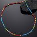 Colored Beaded Necklace Female Ins Candy Rainbow Stacked Clavicle Chain_ipsvogv.com