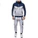 Men's Clothing Autumn and Winter Sweatshirt Suit Men's Casual Hooded Sweatshirt Suit Men's Sports Cardigan Sweatshirt Suit Manufacturer_ipsvogv.com