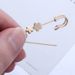 Metal waist pin jeans waist adjustment pin buckle pants skirt waist pin dress decoration brooch_ipsvogv.com