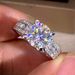 Cao Shi's New Wedding Classic Four Claw Zircon Crystal Fashion Engagement Proposal Ring For Women_ipsvogv.com