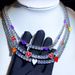 Men's Jewelry Hip Hop New Five Color Love Pendant 5mm Tennis Chain Fashion Tennis Chain Necklace Jewelry_ipsvogv.com