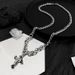 Equatorial Cross Necklace, Hip Hop, High End Trendy Brand, Versatile Pendant, Men's Unique Design Accessories_ipsvogv.com