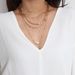Jewelry Simple And Irregular Pearl Chain Temperament Round Bead Tassel Multi-layer Geometric Necklace_ipsvogv.com