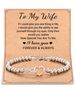 Women's Gift Bracelet Steel Bead Infinite Love Adjustment Chain Bracelet 8 Shaped Diamond Gold Love Bracelet_ipsvogv.com