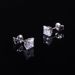 Fashion Princess Square Moissanite Earrings 1.5/2/3 Carat Earrings Eagle Claw S925 Sterling Silver Earrings Temperament_ipsvogv.com