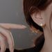 Daisy Earrings, Fashionable And Simple Loops, Popular Design Sense, Instagram Buckles, Ear Accessories_ipsvogv.com