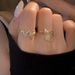 【 1154 People's Collection 】 Internet Celebrity Sparkling Diamond Zircon Japanese And Korean Temperament Versatile Open_ipsvogv.com