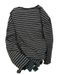 Women's Clothing shirt striped spring and autumn thin long sleeved T shirt women's medium long round neck loose large size women's clothing_ipsvogv.com