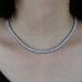 4mm Zircon Tennis Chain Hip Hop New Stone Inlaid Couple Necklace_ipsvogv.com