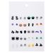 Women’s Jewelry Set Fashion Earrings Halloween Series Pumpkin Ghost Cat Earrings Cartoon Funny Eyes Spider Earrings For Women_ipsvogv.com