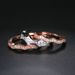 Unisex popular three layer ring set two color electroplated zircon women's ring_ipsvogv.com